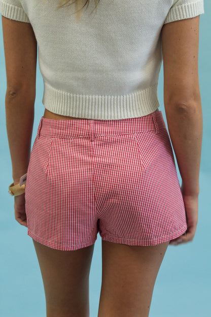 Hometown Honey Gingham Shorts