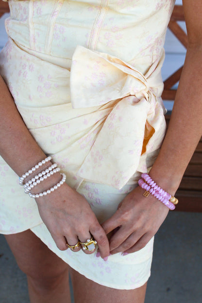 Lemon Chiffon Mini Dress