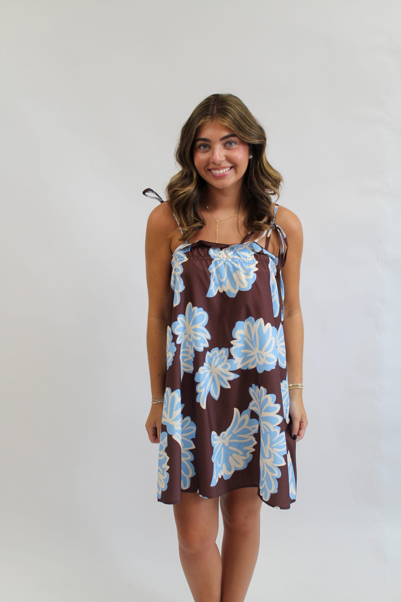 Sippin Sweet Tea Mini Dress