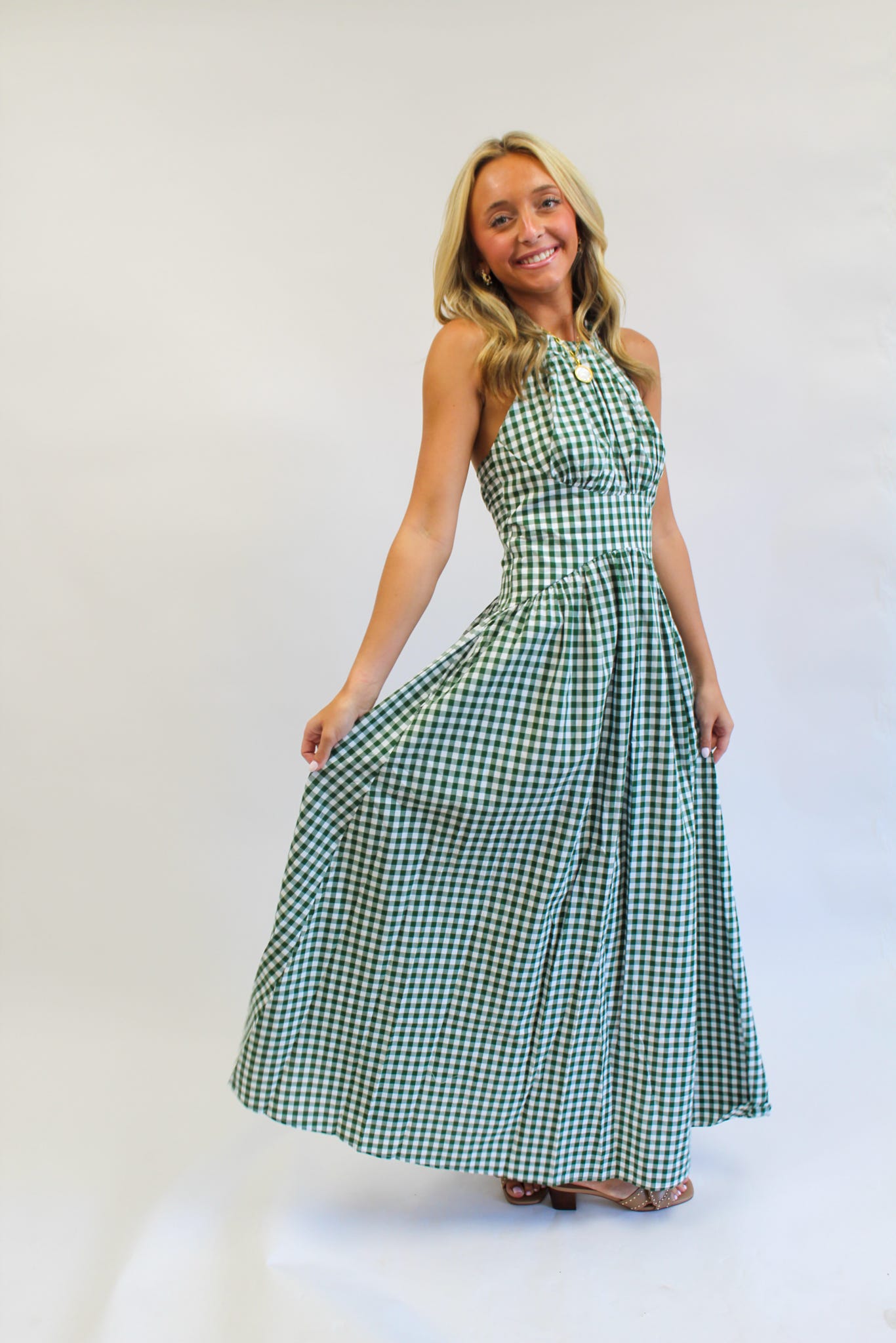 Greenbriar Estate Halter Dress