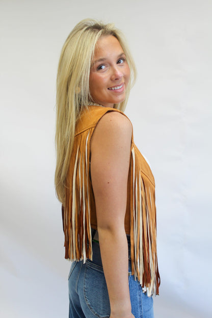Cafe Fringe Vest