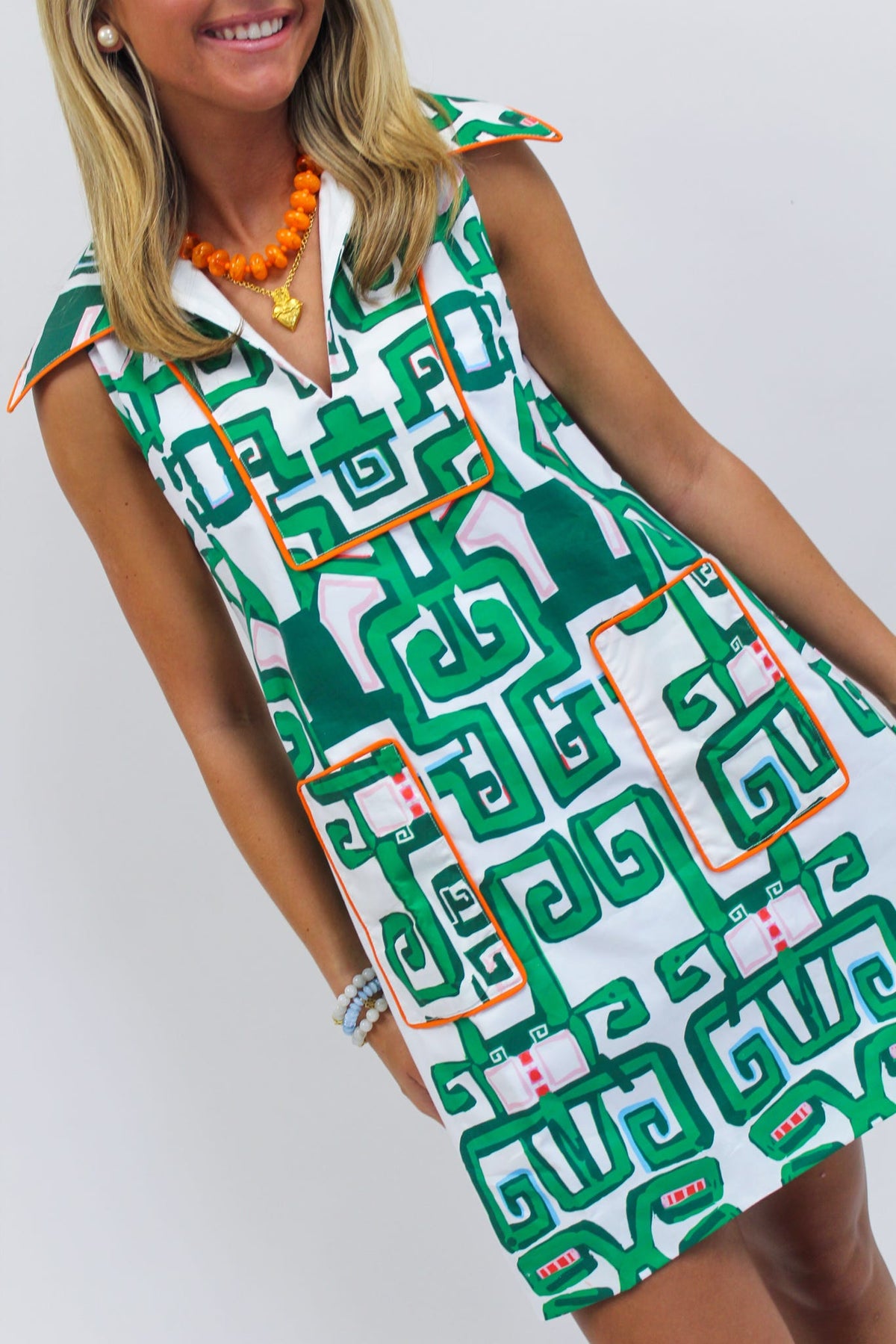 Greek Heiress© Sleeveless Cassidy Dress Short Dress