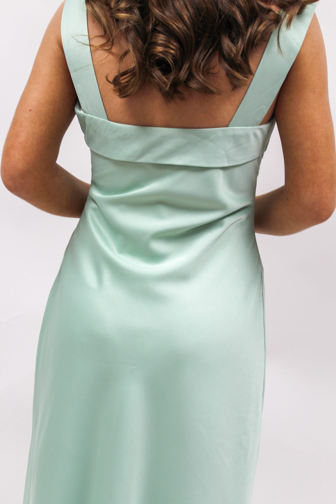 Sage Romance Midi Dress