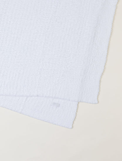 CozyChic Ribbed Throw White