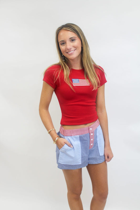 Freedom Flag Top