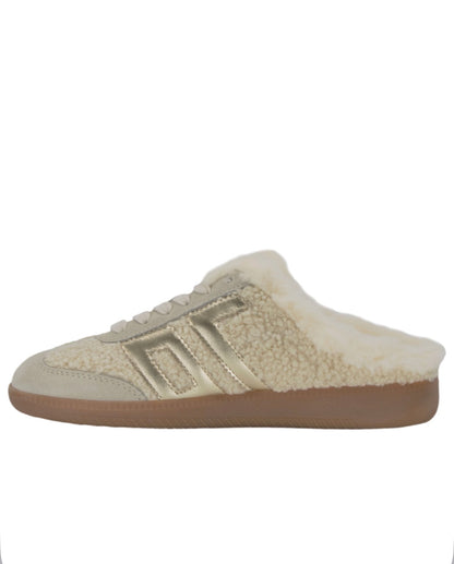 Easter FL in Butter Gold Back 70 Backless Sneakers