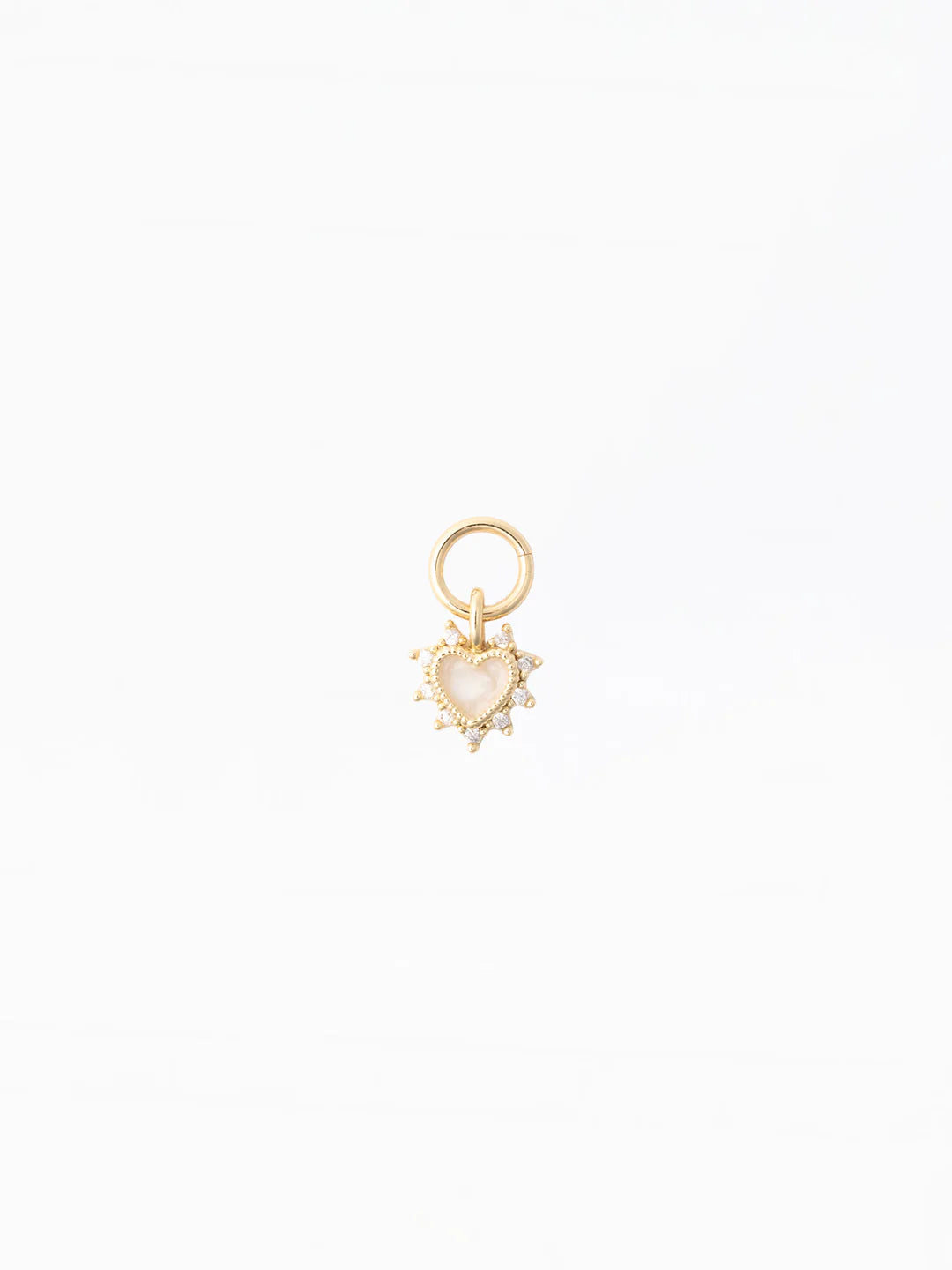 Charm Luxe Heart Stone