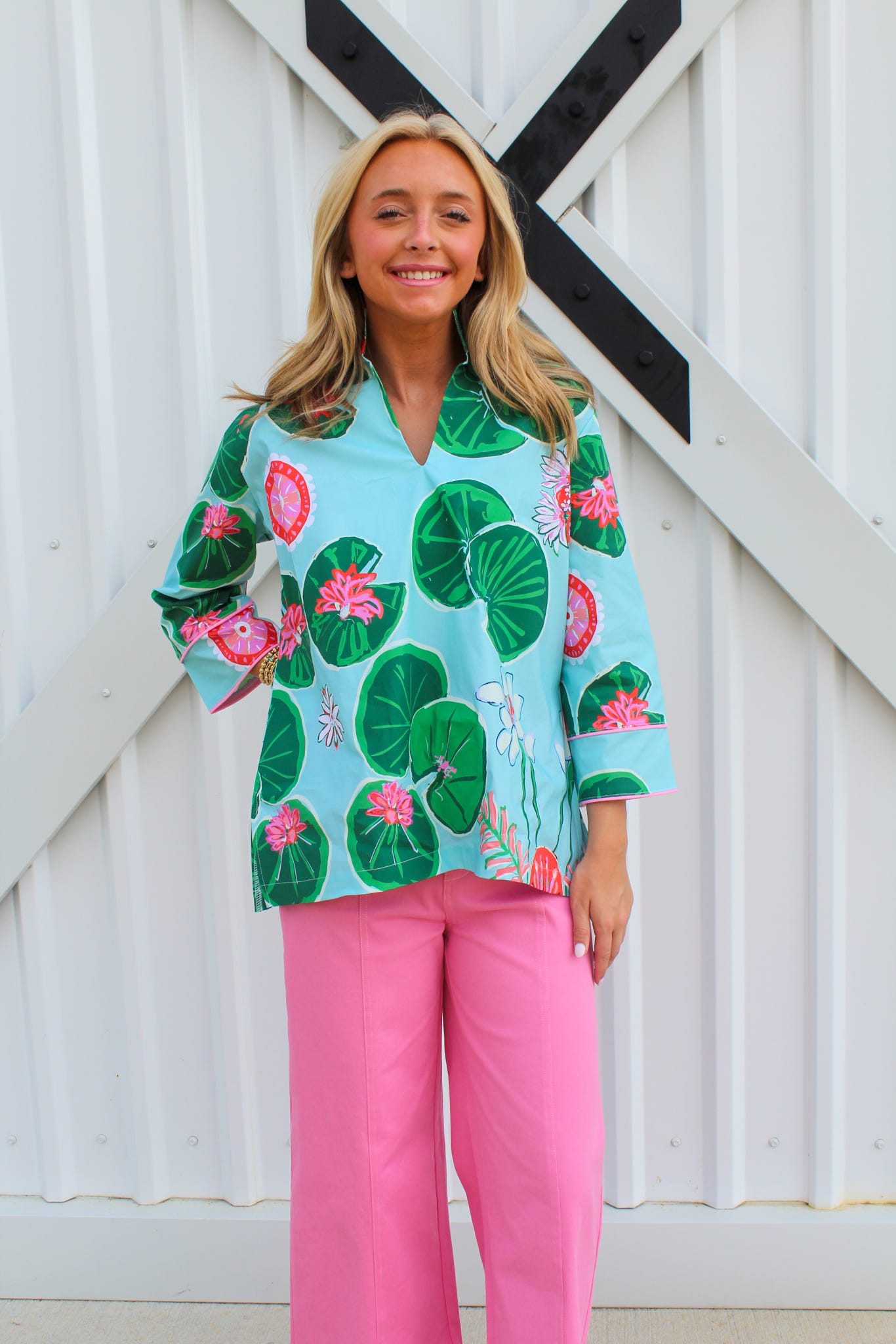 Sweet Tart Seamed Crop Pants