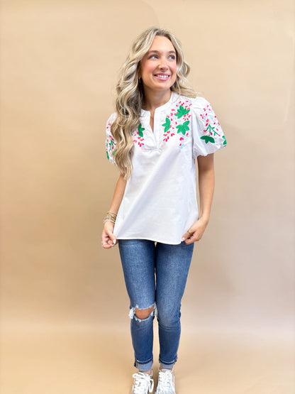 Sunday in the South Stitch Top