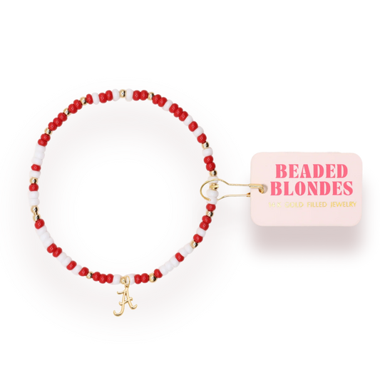 Alabama Logo Charm Bracelet on Color