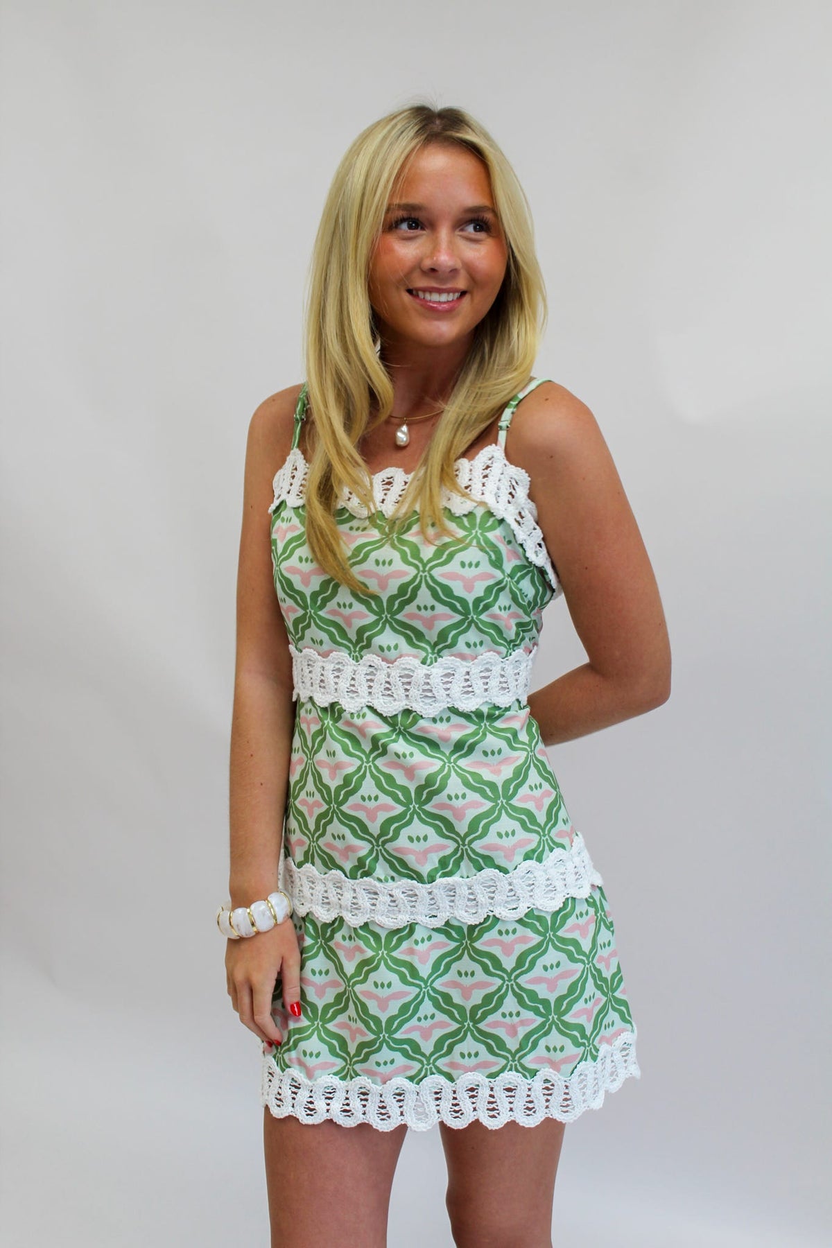 Blushing Ivy Mini Dress