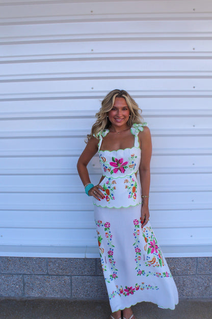 Always Dreaming Floral Maxi Dress