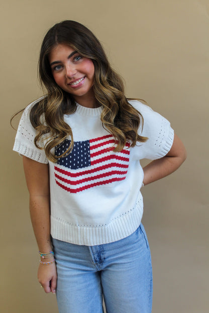 Patriotic Passion Sweater