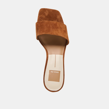 Qaily Brown Suede