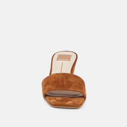 Qaily Brown Suede