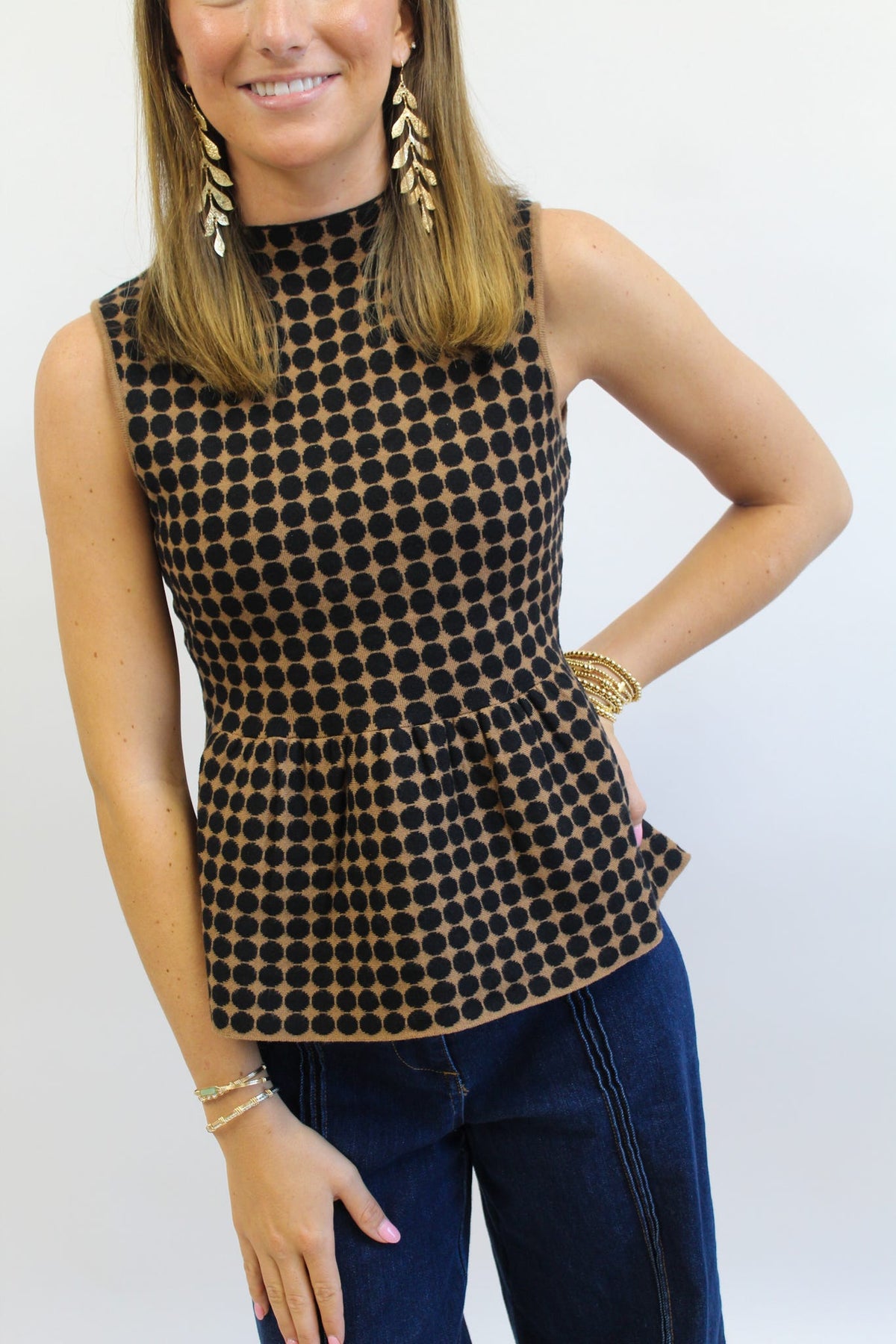 Catherine Peplum Top