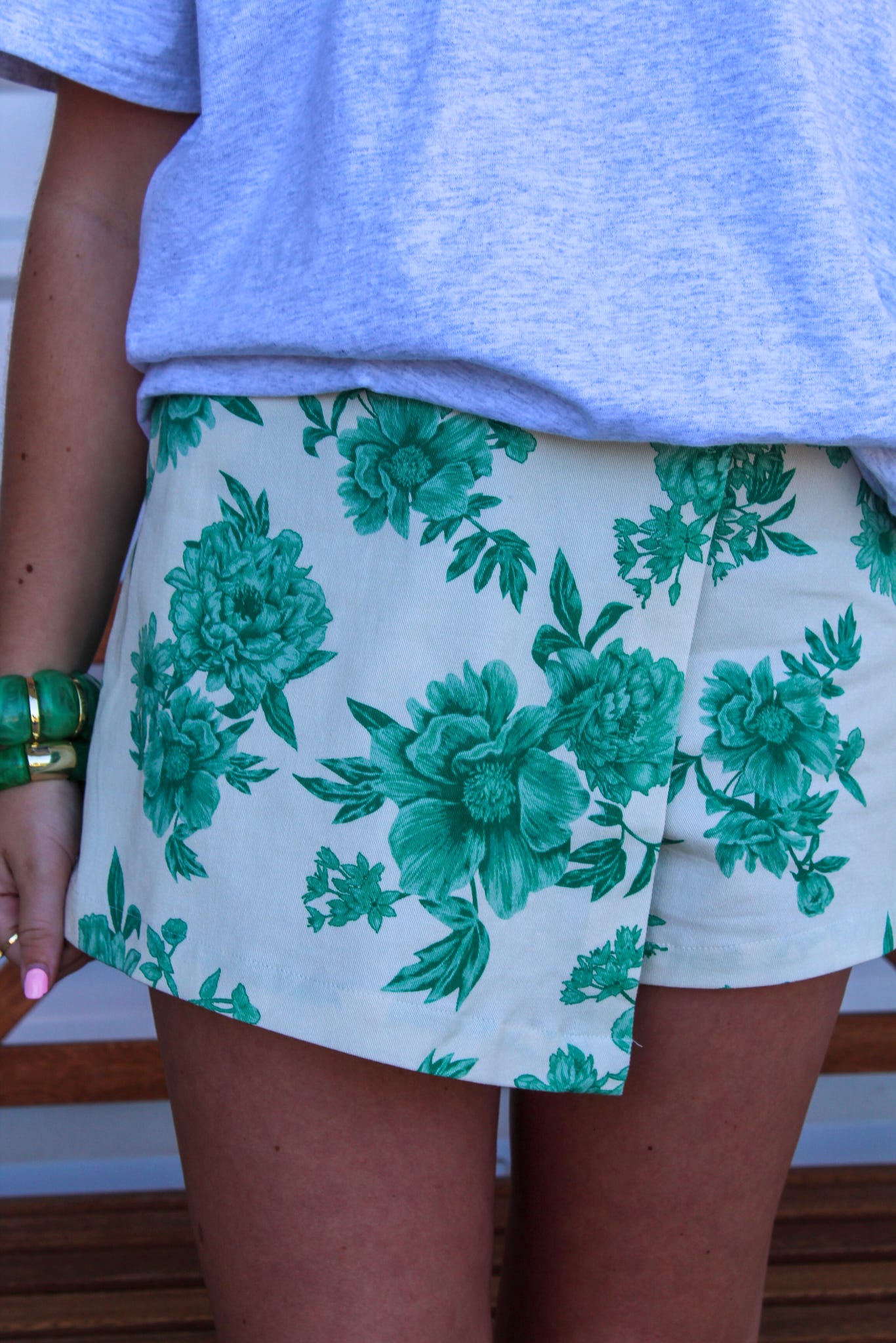 Bloom Where You Are Planted Skort