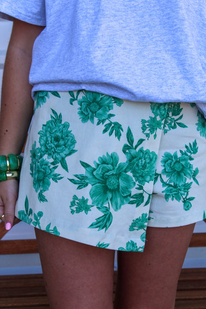 Bloom Where You Are Planted Skort