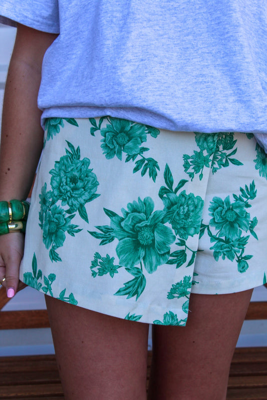 Bloom Where You Are Planted Skort