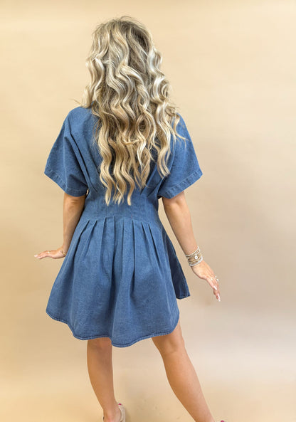 Savannah Stroll Denim Dress