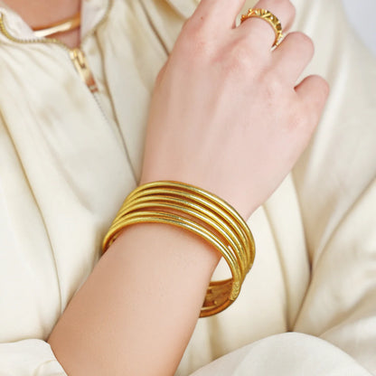 Aura Lumine All Weather Bangle Bracelets