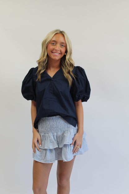 Saltwater Stripe Skirt