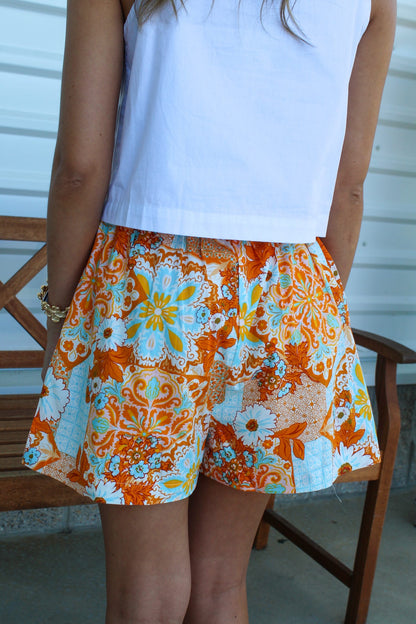 Sunset Mosaic Shorts