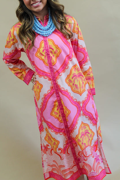 Eliza (Palm Mirages) Dress