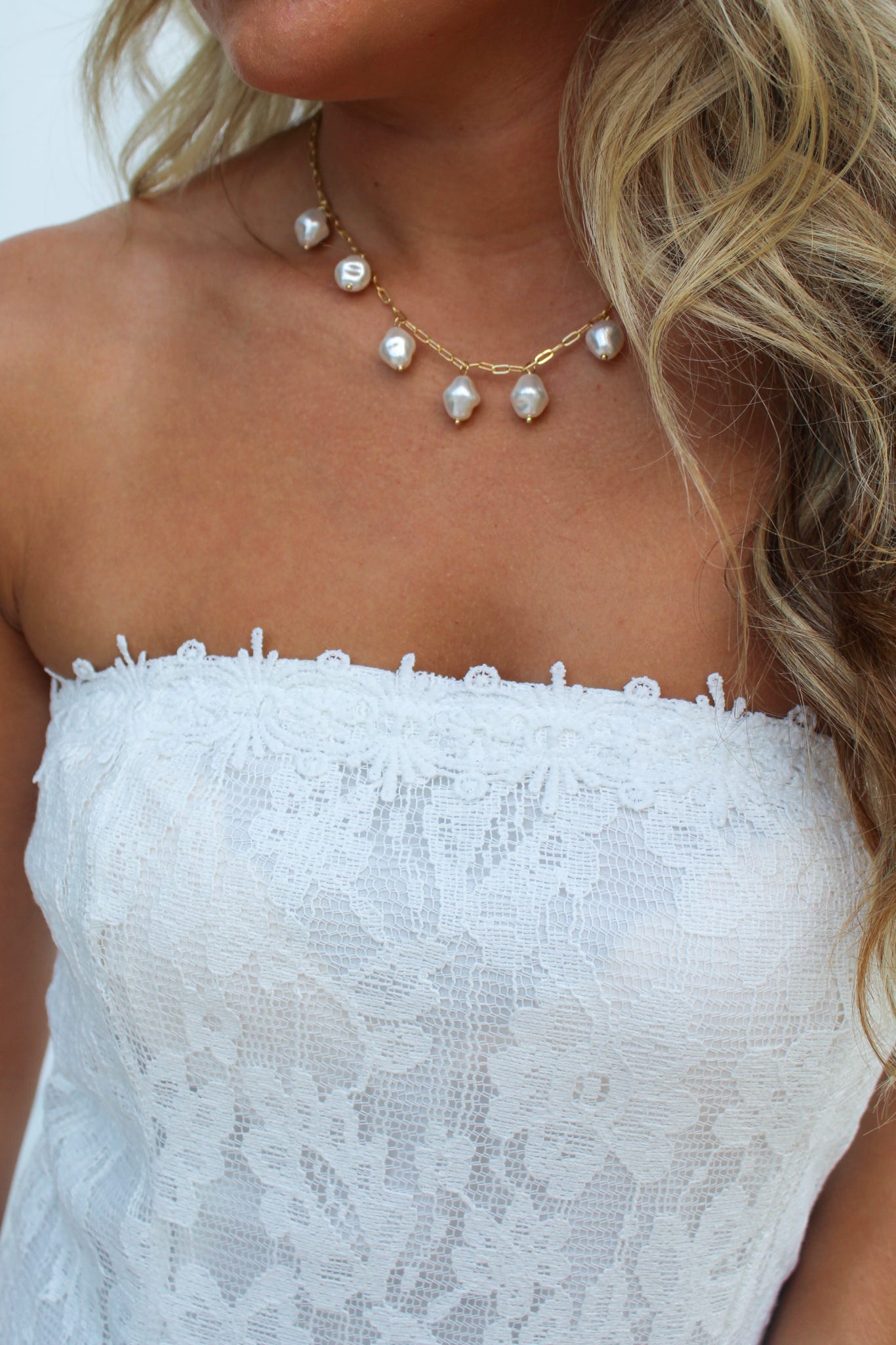 First Glance Strapless Dress