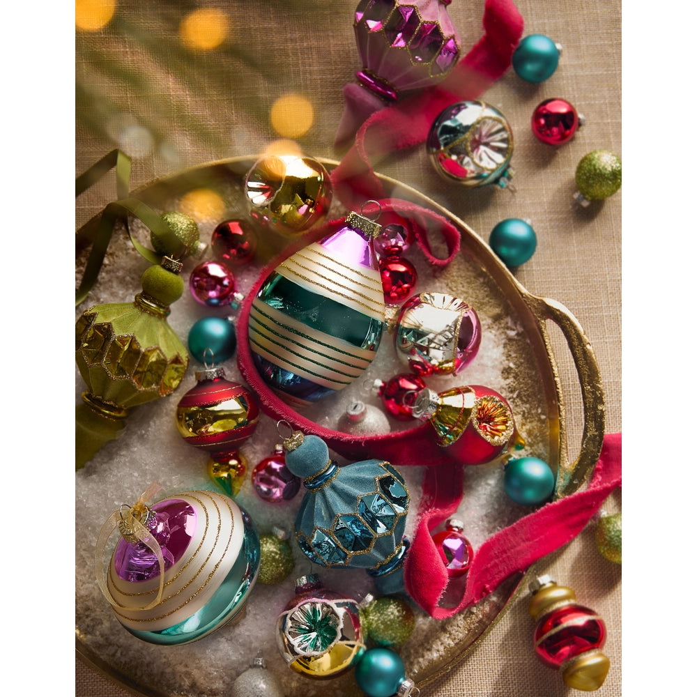Jewel Band Finial Ornament