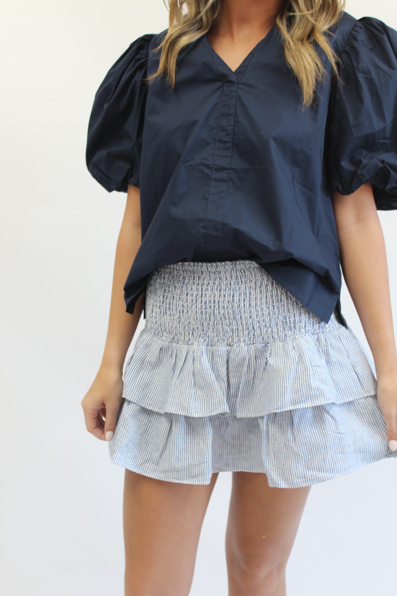 Saltwater Stripe Skirt