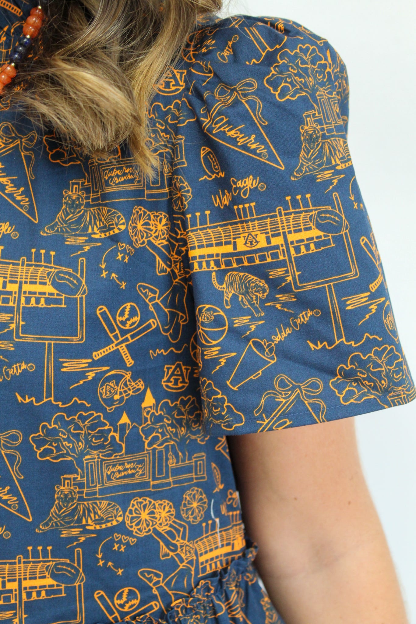 Team Toile Auburn Ivy Mini Dress