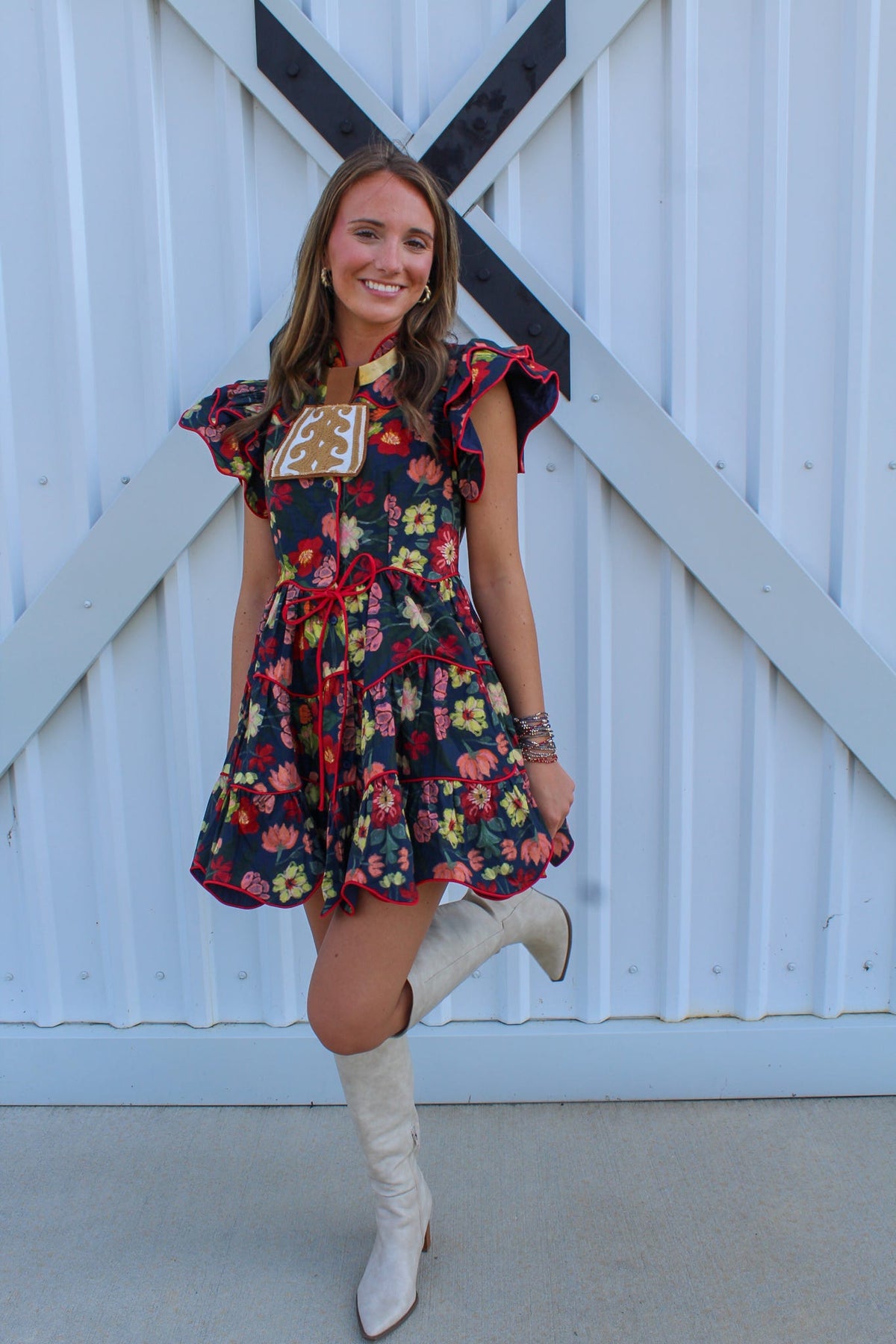 Wildflower Whimsy Mini  Dress