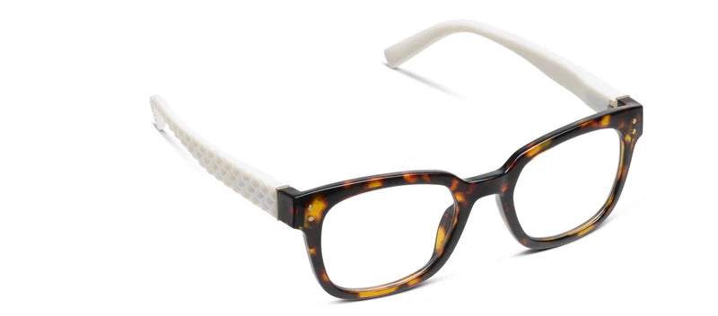 Aubrey - Tortoise/White Peepers