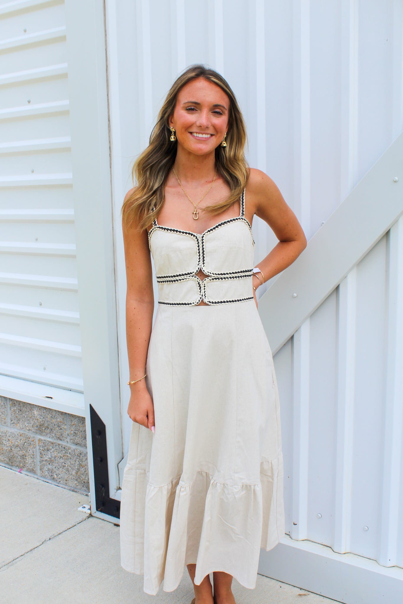 Sail Away Sweetheart Midi Dress