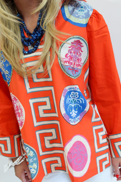 Greek Revival© Lana Relaxed Shirt by House of MBR