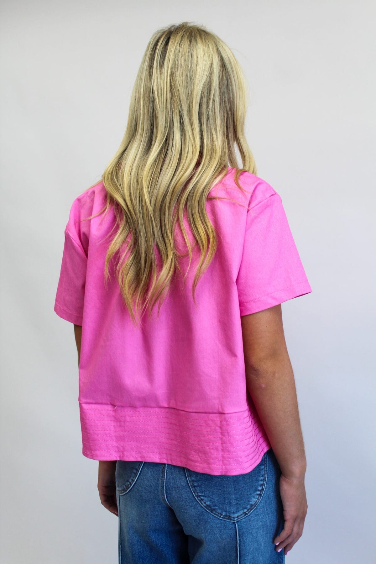 Pretty Please Pink Short Sleeve Top