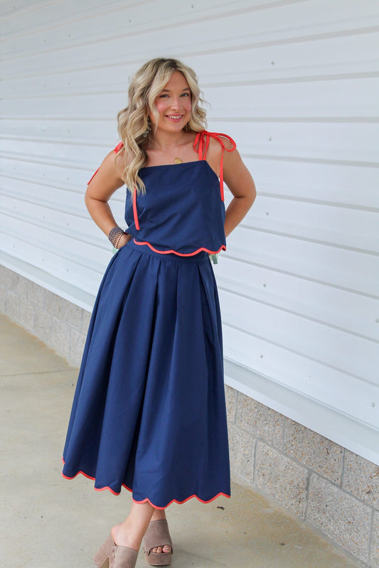 Camryn Navy Set