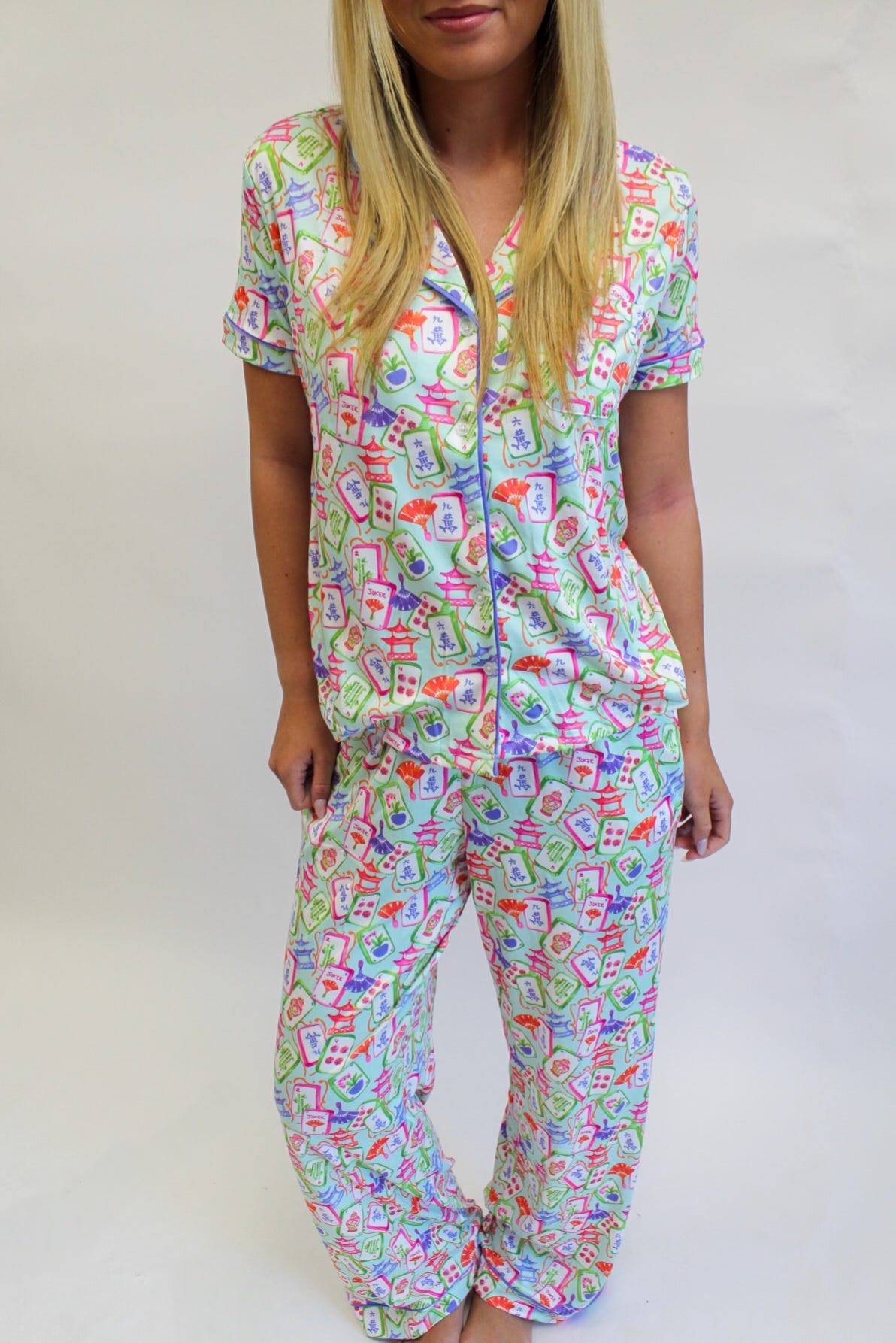 Mahjong Dreams Sleep Pants