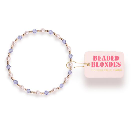 Blue Pearl June Bracelet Standard