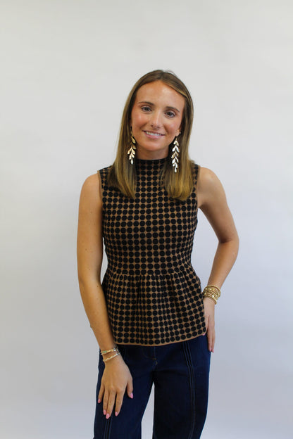 Catherine Peplum Top