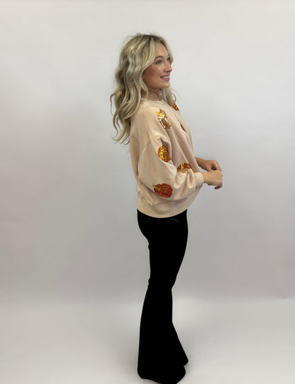 High Waisted Black Stretch Bell Bottoms