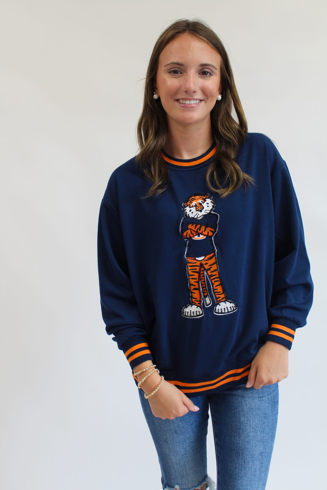 Aubie Tiger Sarah Sweatshirt