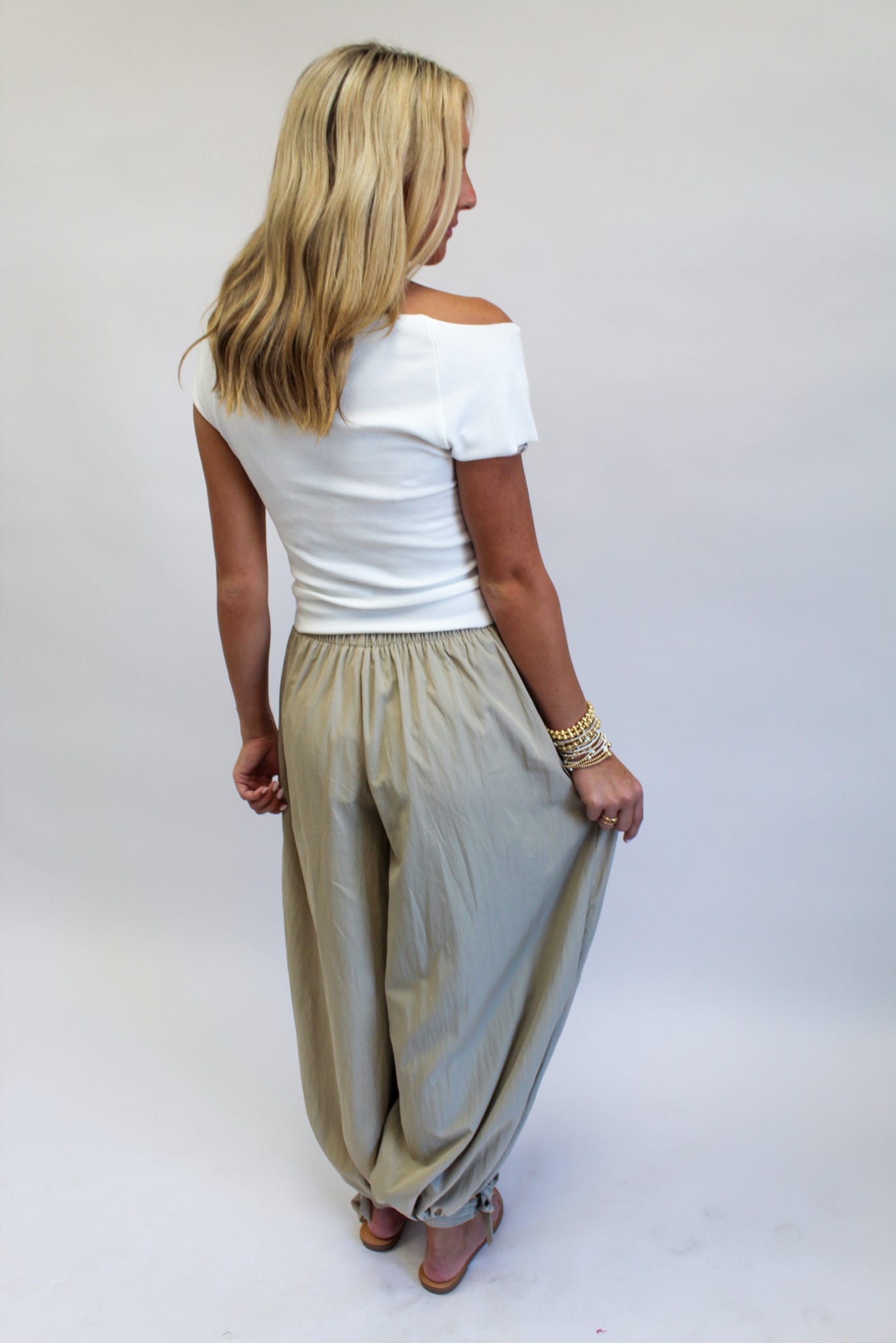 Beachwalk Flowy Ankle Tie Everyday Pants