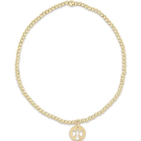 Egirl Classic Gold 3mm Guardian Angel Disc