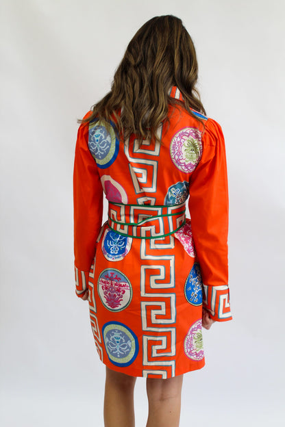 Greek Revival© Lana Shirt Dress Short by House of MBR