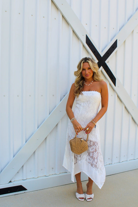 First Glance Strapless Dress