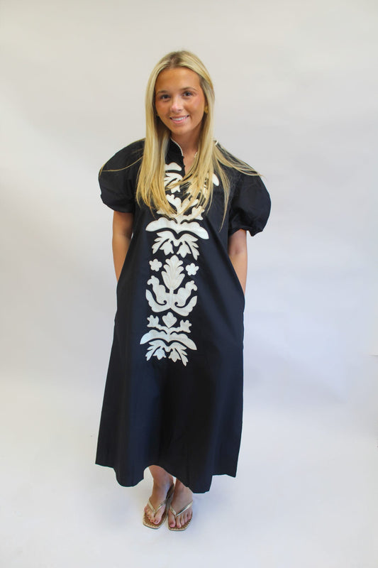 Black Camille Dress