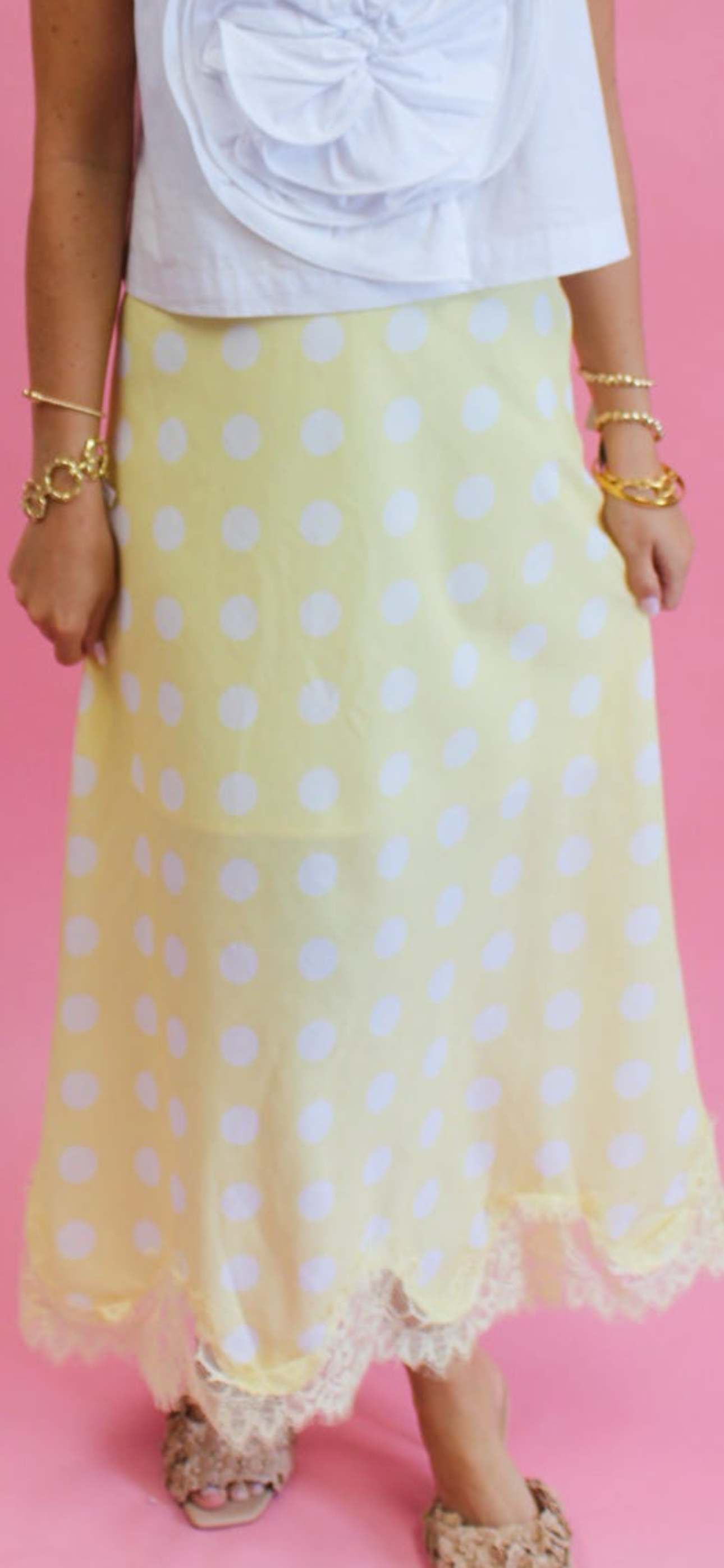 Lemon Chiffon Skirt