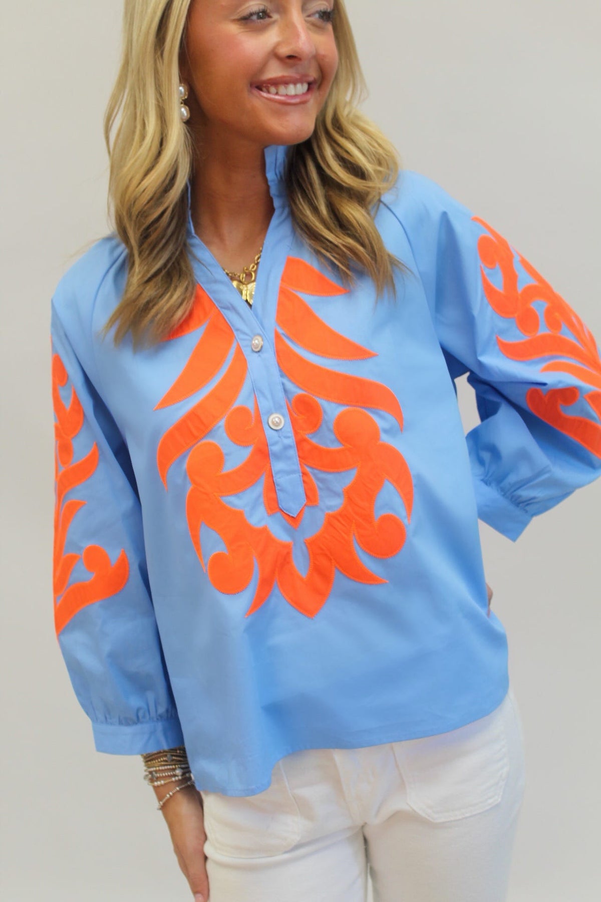 Electric Bloom Top
